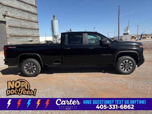 Black 2026 Chevrolet Silverado 2500 Custom