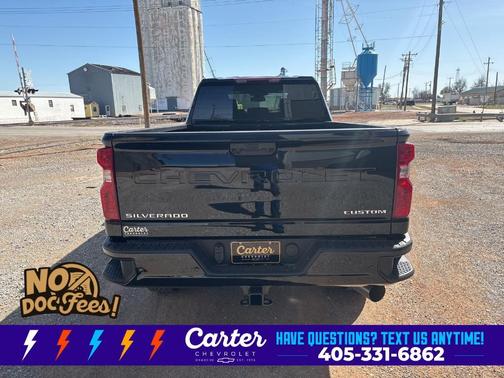 Black 2026 Chevrolet Silverado 2500 Custom
