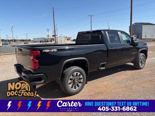 Black 2026 Chevrolet Silverado 2500 Custom