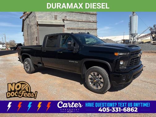 Black 2026 Chevrolet Silverado 2500 Custom