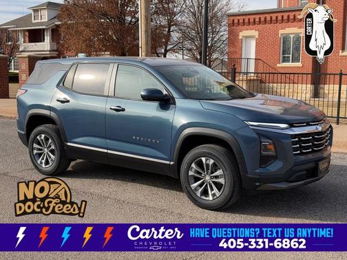 Lakeshore Blue Metallic 2026 Chevrolet Equinox LT