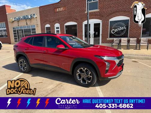 Red 2026 Chevrolet Trax LT