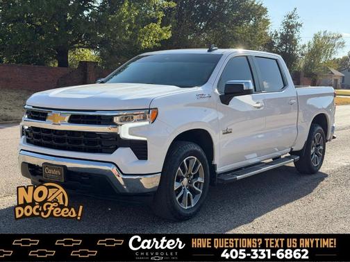 Summit White 2025 Chevrolet Silverado 1500 LT