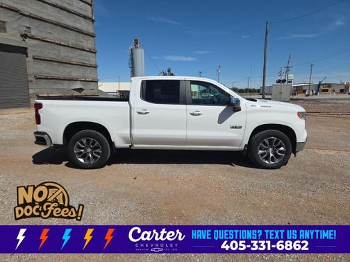 Summit White 2026 Chevrolet Silverado 1500 LT