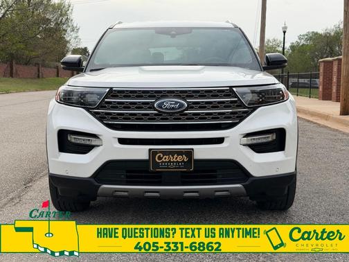White Metallic 2022 Ford Explorer King Ranch