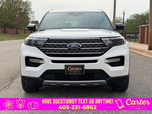 White 2022 Ford Explorer King Ranch