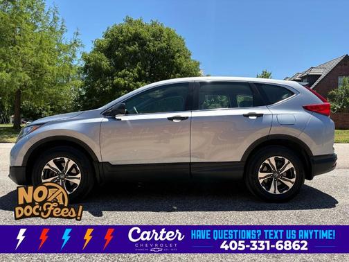 Silver 2019 Honda CR-V LX