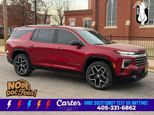 Radiant Red 2026 Chevrolet Traverse High Country