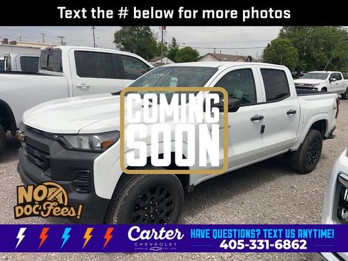 Summit White 2026 Chevrolet Colorado WT
