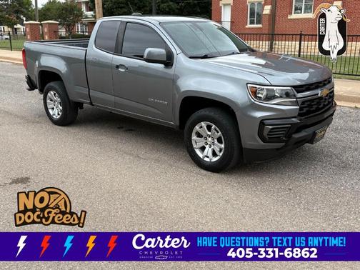 Satin Steel Metallic 2021 Chevrolet Colorado LT