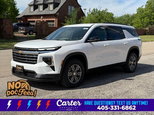 Summit White 2026 Chevrolet Traverse LT