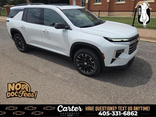 Summit White 2026 Chevrolet Traverse LT