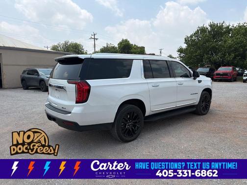 White Frost Tri-Coat 2024 GMC Yukon XL SLT