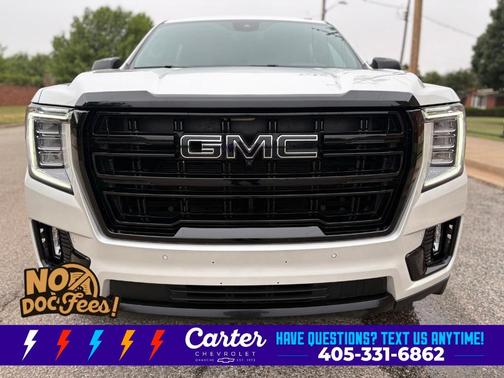 White Frost Tri-Coat 2024 GMC Yukon XL SLT