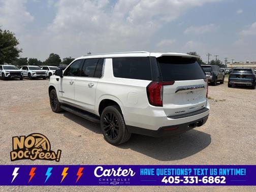 White Frost Tri-Coat 2024 GMC Yukon XL SLT