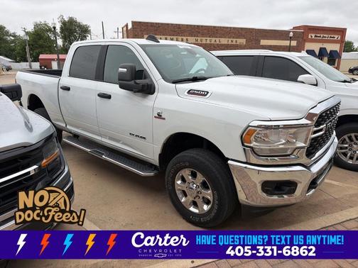 Bright White Clearcoat 2024 RAM 2500 Big Horn