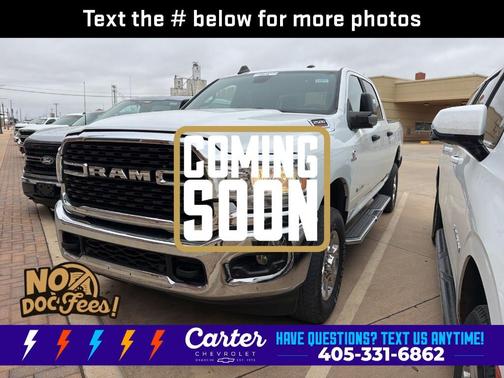 Bright White Clearcoat 2024 RAM 2500 Big Horn