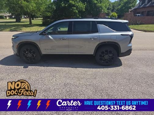 Sterling Gray Metallic 2026 Chevrolet Traverse RS