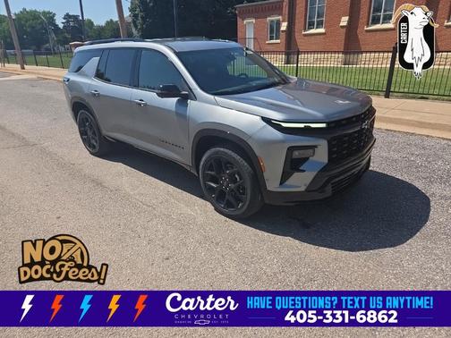 Sterling Gray Metallic 2026 Chevrolet Traverse RS