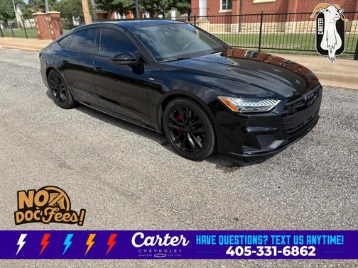 Mythos Black Metallic 2023 Audi A7 55 Premium