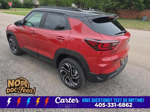 Red 2026 Chevrolet Trailblazer RS