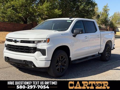 Summit White 2026 Chevrolet Silverado 1500 RST