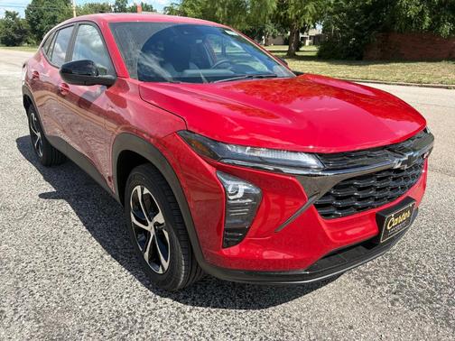 Red 2026 Chevrolet Trax 1RS