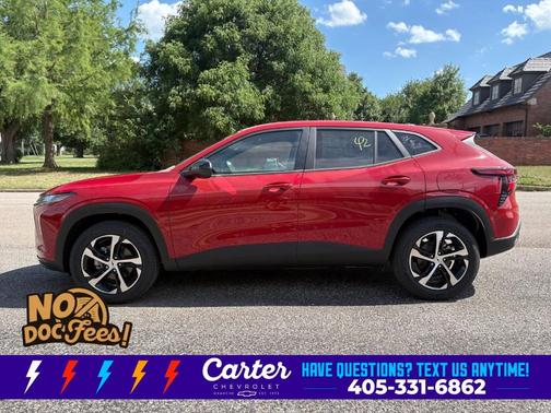 Red 2026 Chevrolet Trax 1RS