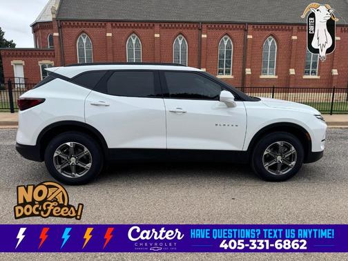 Summit White 2024 Chevrolet Blazer LT