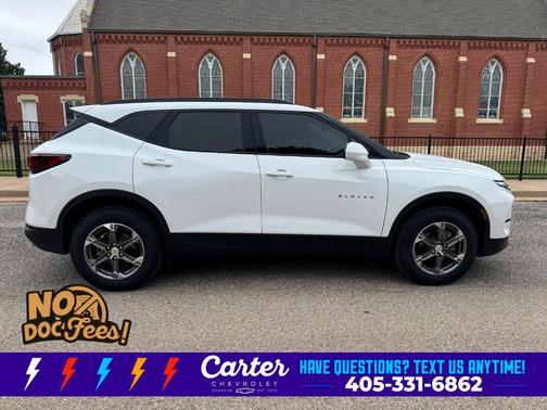 Summit White 2024 Chevrolet Blazer LT
