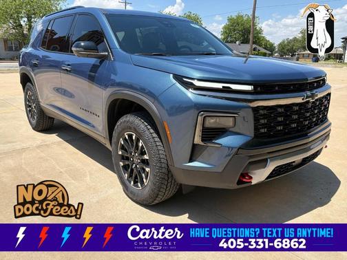 Lakeshore Blue Metallic 2026 Chevrolet Traverse Z71