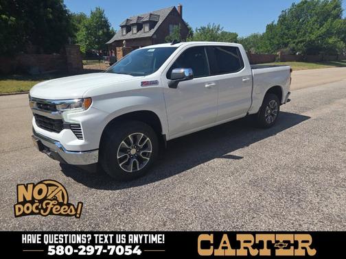 Summit White 2026 Chevrolet Silverado 1500 LT