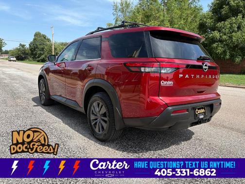 Scarlet Ember Tintcoat 2023 Nissan Pathfinder SV