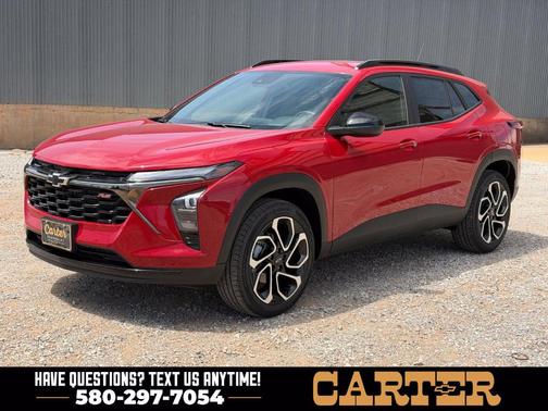 Red 2026 Chevrolet Trax 2RS