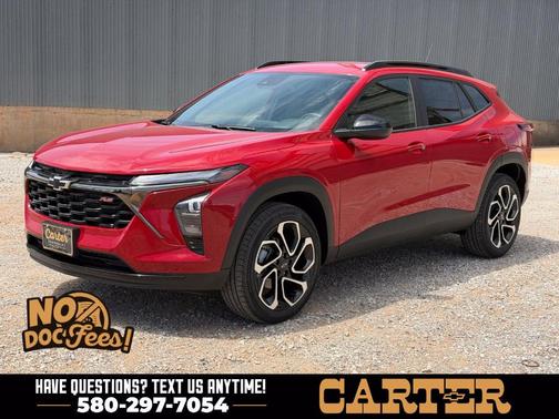 Red 2026 Chevrolet Trax 2RS
