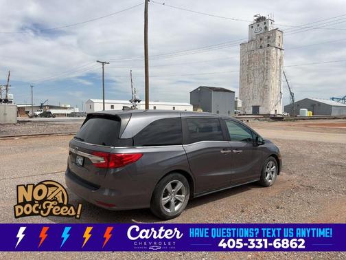 Gray 2019 Honda Odyssey EX-L