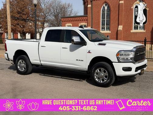 Bright White Clearcoat 2024 RAM 2500 Laramie