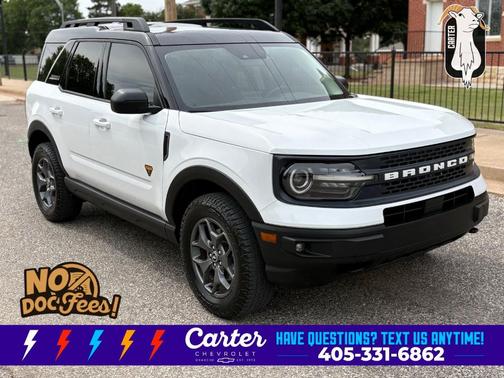 Oxford White 2021 Ford Bronco Sport Badlands