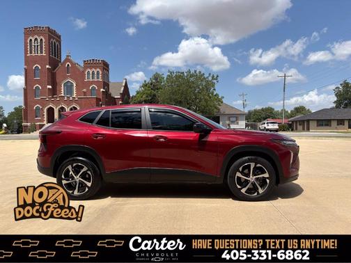 Crimson Metallic 2024 Chevrolet Trax 1RS