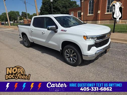 Summit White 2026 Chevrolet Silverado 1500 LT