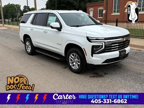 Summit White 2026 Chevrolet Tahoe LT