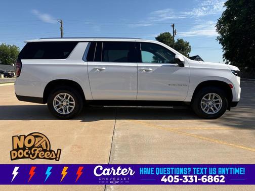 Summit White 2024 Chevrolet Suburban LT