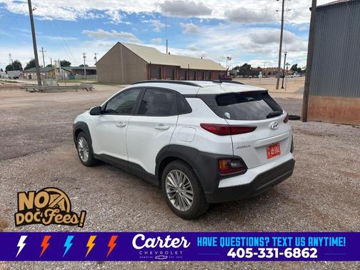 Chalk White 2021 Hyundai KONA SEL