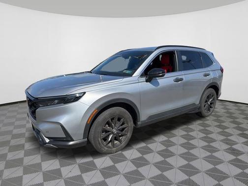 Lunar Silver Metallic 2024 Honda CR-V Hybrid Sport-L