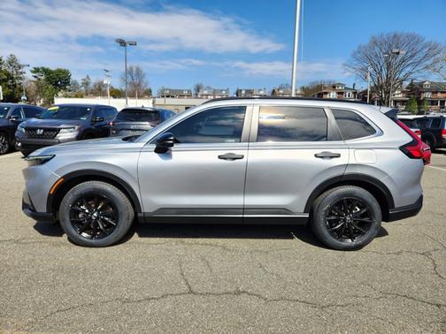 Lunar Silver Metallic 2024 Honda CR-V Hybrid Sport-L