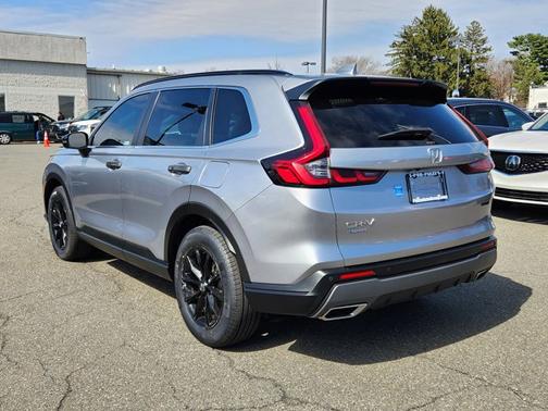 Lunar Silver Metallic 2024 Honda CR-V Hybrid Sport-L