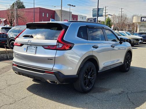 Lunar Silver Metallic 2024 Honda CR-V Hybrid Sport-L