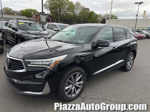 Majestic Black Pearl 2021 Acura RDX w/Technology Package