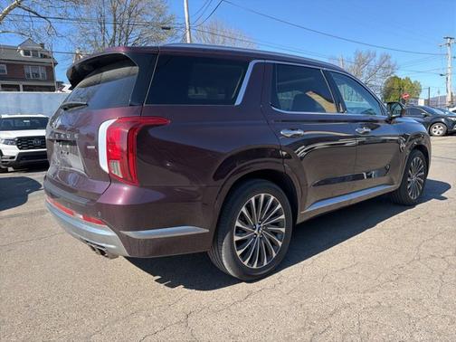 Sierra Burgundy 2024 Hyundai PALISADE Calligraphy