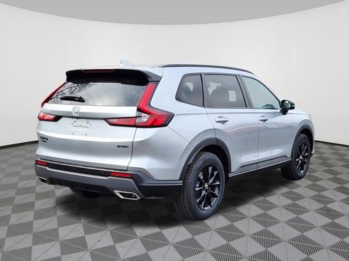 Solar Silver Metallic 2026 Honda CR-V Hybrid Sport-L